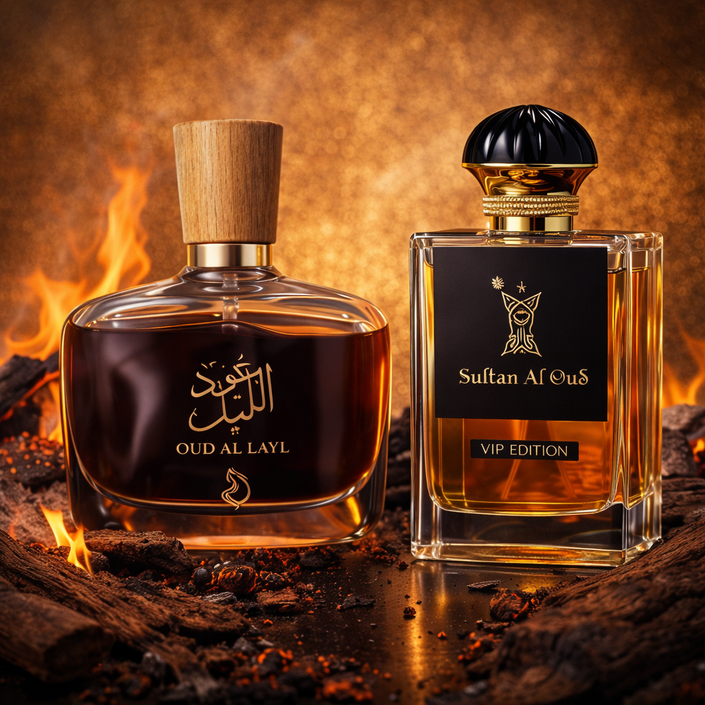 Oud Al Layl + Sultan Al Oud VIP Edition - 2 Perfume in 1 Price -Arabic Oud